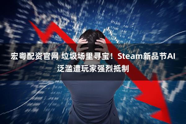 宏粤配资官网 垃圾场里寻宝！Steam新品节AI泛滥遭玩家强烈抵制